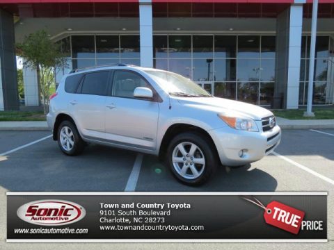 Classic Silver Metallic Toyota RAV4 Limited 4WD.  Click to enlarge.