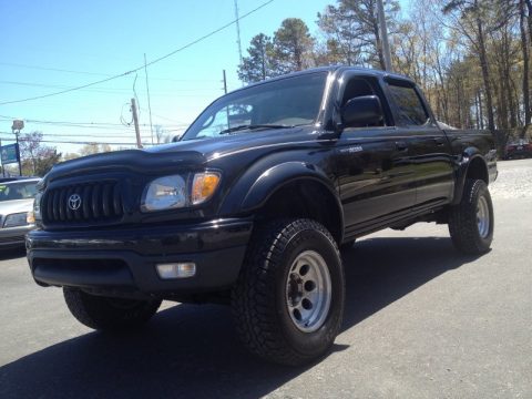 Black Sand Pearl Toyota Tacoma V6 PreRunner Double Cab.  Click to enlarge.