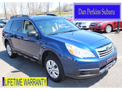 Azurite Blue Pearl Subaru Outback 2.5i Wagon.  Click to enlarge.