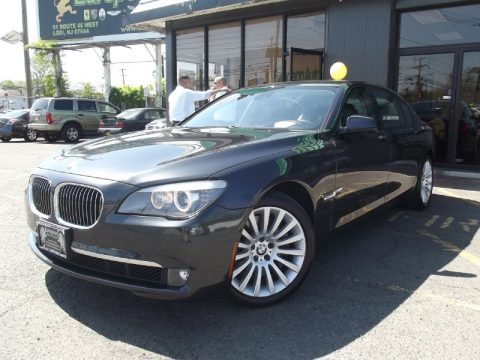 Dark Graphite Metallic BMW 7 Series 750Li xDrive Sedan.  Click to enlarge.