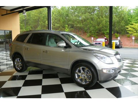 Platinum Metallic Buick Enclave CXL AWD.  Click to enlarge.