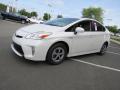 Front 3/4 View of 2013 Toyota Prius Two Hybrid #3