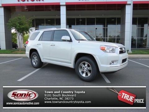 Blizzard White Pearl Toyota 4Runner SR5.  Click to enlarge.