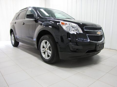 Black Chevrolet Equinox LT AWD.  Click to enlarge.