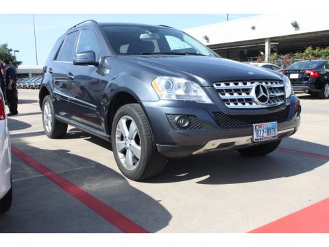 Steel Grey Metallic Mercedes-Benz ML 350 4Matic.  Click to enlarge.