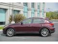  2012 Infiniti EX Midnight Garnet #4