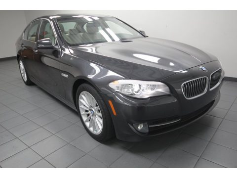 Dark Graphite Metallic BMW 5 Series 535i Sedan.  Click to enlarge.