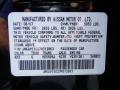 Infiniti Color Code KH3 Black Obsidian #31 Infiniti Color Code KH3 Black Obsidian #31