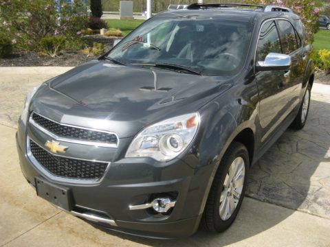 Cyber Gray Metallic Chevrolet Equinox LTZ AWD.  Click to enlarge.