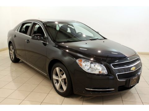 Black Granite Metallic Chevrolet Malibu LT.  Click to enlarge.