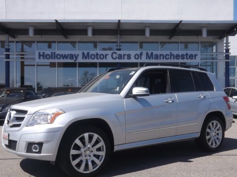 Iridium Silver Metallic Mercedes-Benz GLK 350 4Matic.  Click to enlarge.
