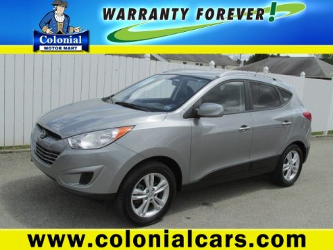 Graphite Gray Hyundai Tucson GLS AWD.  Click to enlarge.