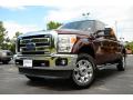 2012 Ford F250 Super Duty Lariat Crew Cab 4x4 Autumn Red Metallic 2012 Ford F250 Super Duty Lariat Crew Cab 4x4 Autumn Red Metallic