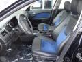 2009 Ford Fusion Alcantara Blue Suede/Charcoal Black Leather Interior #13 2009 Ford Fusion Alcantara Blue Suede/Charcoal Black Leather Interior #13