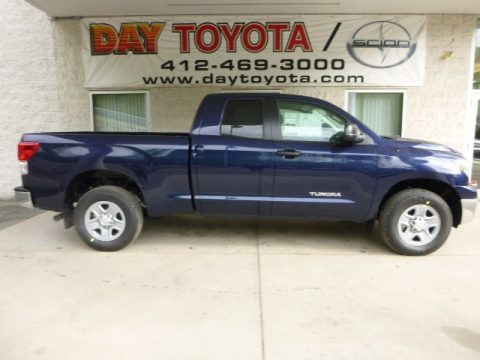 Nautical Blue Metallic Toyota Tundra Double Cab 4x4.  Click to enlarge.
