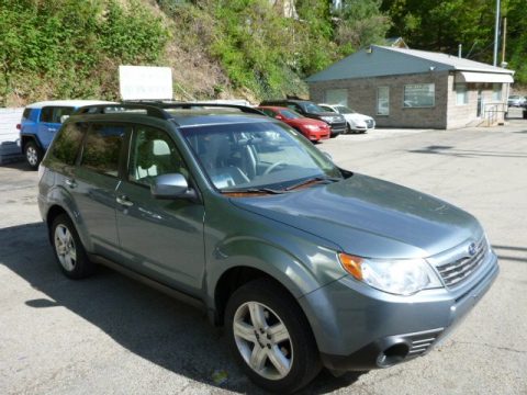 Sage Green Metallic Subaru Forester 2.5 X Premium.  Click to enlarge.