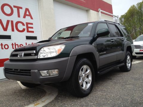 Imperial Jade Mica Toyota 4Runner SR5 4x4.  Click to enlarge.