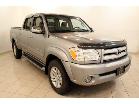 Silver Sky Metallic Toyota Tundra SR5 Double Cab 4x4.  Click to enlarge.