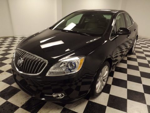 Carbon Black Metallic Buick Verano FWD.  Click to enlarge.