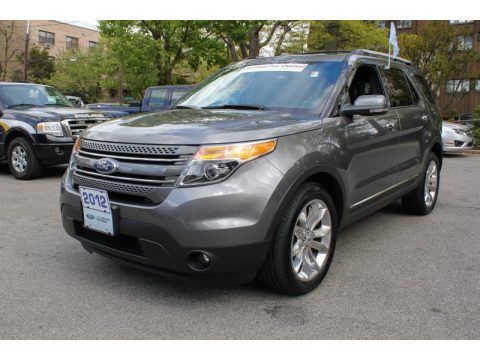 Sterling Gray Metallic Ford Explorer Limited 4WD.  Click to enlarge.