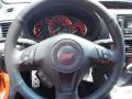  2013 Subaru Impreza WRX STi 4 Door Orange Special Edition Steering Wheel #28