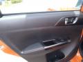 Door Panel of 2013 Subaru Impreza WRX STi 4 Door Orange Special Edition #35