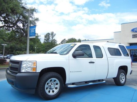 Summit White Chevrolet Silverado 1500 Work Truck Extended Cab. Click to enlarge. Summit White Chevrolet Silverado 1500 Work Truck Extended Cab. Click to enlarge.
