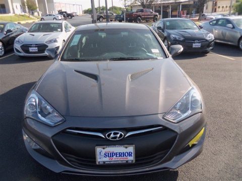 Gran Premio Gray Hyundai Genesis Coupe 3.8 Grand Touring.  Click to enlarge.
