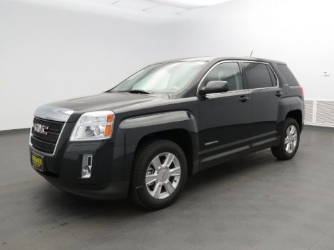 Carbon Black Metallic GMC Terrain SLE.  Click to enlarge.