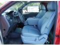  2013 Ford F150 Steel Gray Interior #6