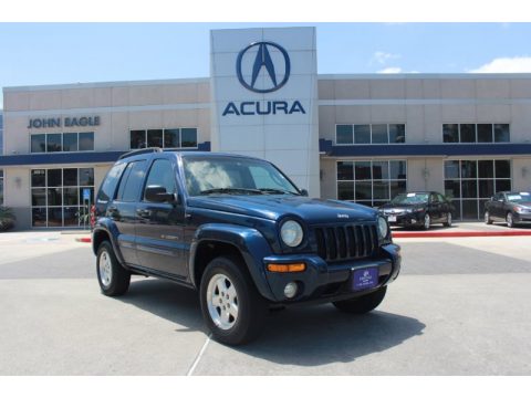 Patriot Blue Pearlcoat Jeep Liberty Limited.  Click to enlarge.