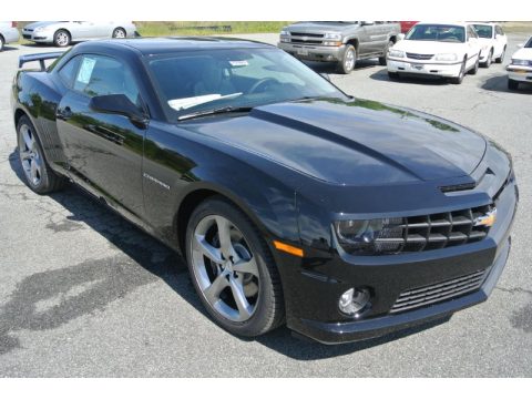 Black Chevrolet Camaro SS/RS Coupe.  Click to enlarge.