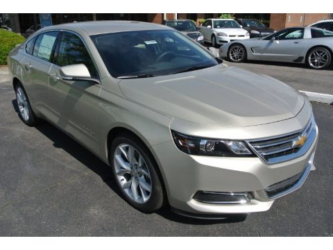 Champagne Silver Metallic Chevrolet Impala LT.  Click to enlarge.