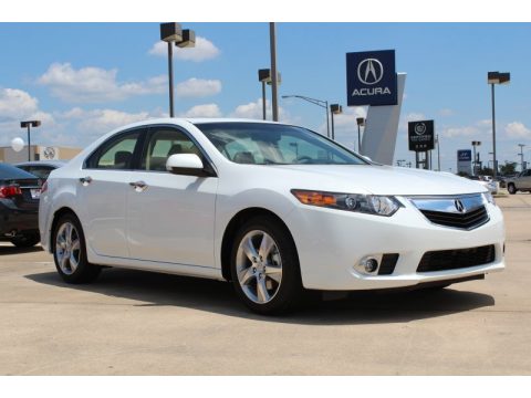 Bellanova White Pearl Acura TSX .  Click to enlarge.