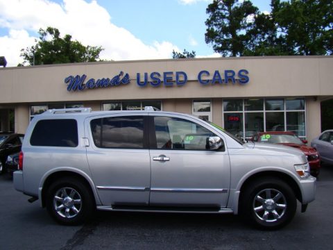 Silver Indulgence Infiniti QX 56 4WD.  Click to enlarge.