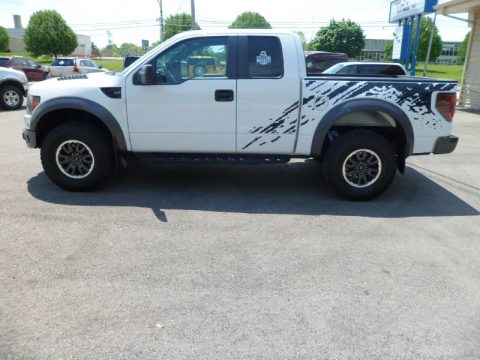 Oxford White Ford F150 SVT Raptor SuperCab 4x4.  Click to enlarge.