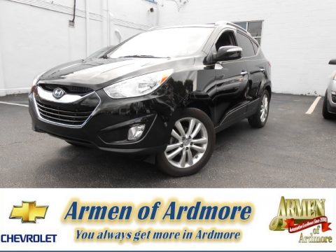 Ash Black Hyundai Tucson Limited.  Click to enlarge.
