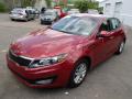 Front 3/4 View of 2012 Kia Optima LX #4
