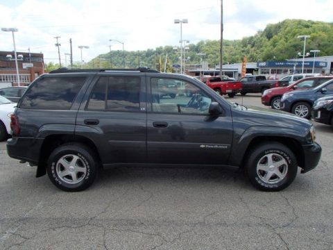 Dark Gray Metallic Chevrolet TrailBlazer LS 4x4.  Click to enlarge.