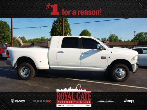 Bright White Dodge Ram 3500 HD Laramie Mega Cab 4x4 Dually. Click to enlarge. Bright White Dodge Ram 3500 HD Laramie Mega Cab 4x4 Dually. Click to enlarge.