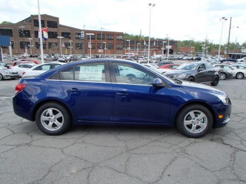 Blue Topaz Metallic Chevrolet Cruze LT.  Click to enlarge.