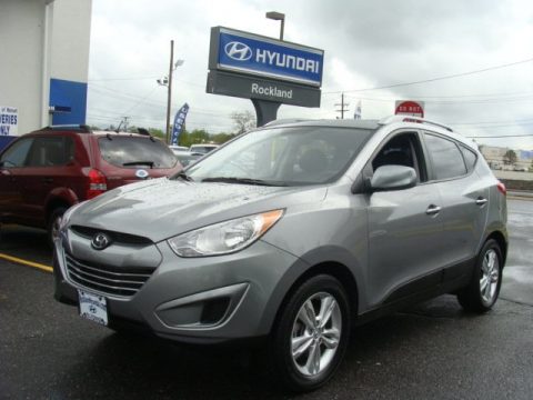 Graphite Gray Hyundai Tucson GLS AWD.  Click to enlarge.