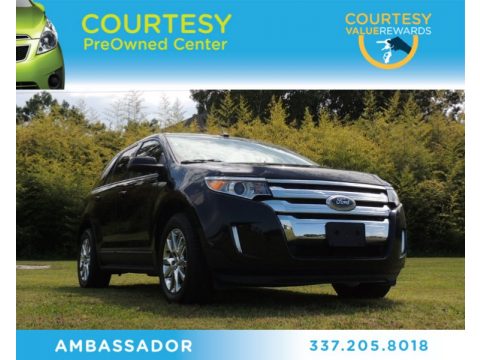 Tuxedo Black Metallic Ford Edge Limited EcoBoost.  Click to enlarge.