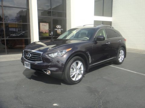 Midnight Mocha Infiniti FX 37 AWD.  Click to enlarge.