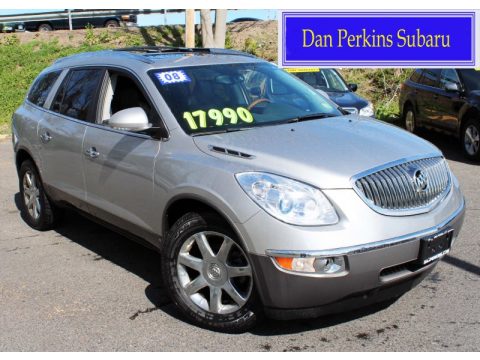 Platinum Metallic Buick Enclave CXL AWD.  Click to enlarge.