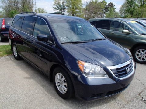 Bali Blue Pearl Honda Odyssey EX.  Click to enlarge.