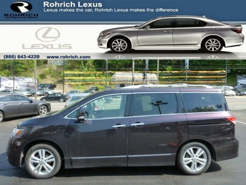 Black Amethyst Nissan Quest 3.5 SL.  Click to enlarge.