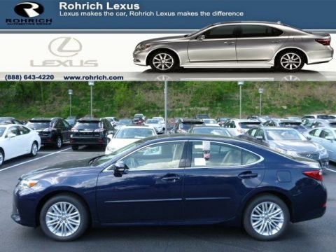 Deep Sea Blue Mica Lexus ES 350.  Click to enlarge.
