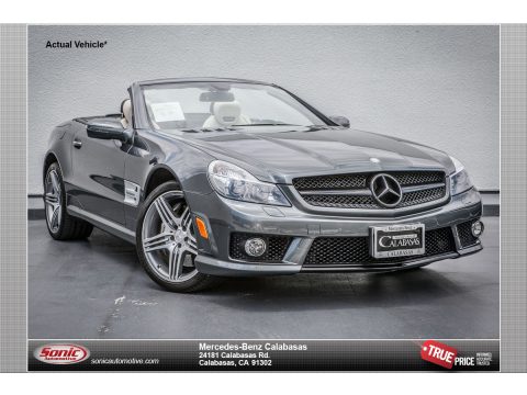 designo Graphite Metallic Mercedes-Benz SL 63 AMG Roadster.  Click to enlarge.