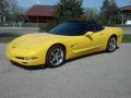 Front 3/4 View of 2002 Chevrolet Corvette Convertible #6